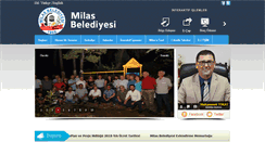 Desktop Screenshot of milas.bel.tr