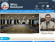 Tablet Screenshot of milas.bel.tr